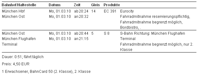 DB-Reiseauskunft