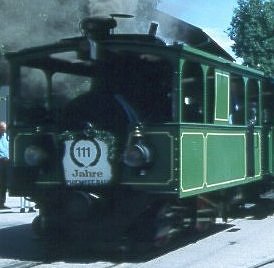 Chiemseebahn in Prien-Stock