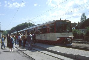 Salzburger Lokalbahn in Oberndorf