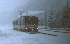 Salzburger Lokalbahn in Oberndorf