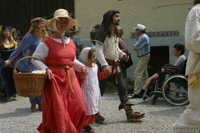 beim Umzug in Kaltenberg 2003