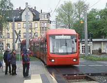 Citybahn in Altchemnitz