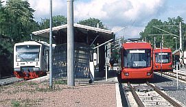 Variobahnen und Regioshuttle in Stollberg