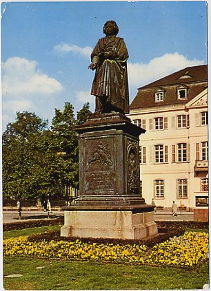 Beethovendenkmal auf dem M�nsterplatz