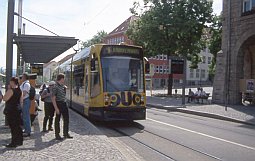 Duo-Combino am Nordhäuser Rathaus