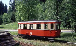 Historischer Triebwagen