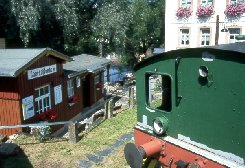 "Haltepunkt Obergräfenhain" in der Gaststätte "Zum Prellbock"
