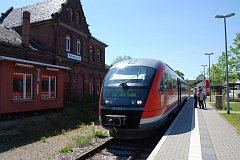 Foto Pößneck unterer Bahnhof 240*160