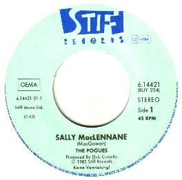 Sally MacLennane, German 7"