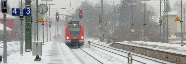 Foto 630*219 - S1-Einfahrt nach Freising