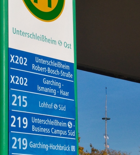 Bushaltestelle Unterschleißheim