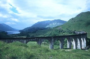 Glenfinnan Viadukt und Loch Shiel