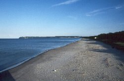 Blick von Prora Richtung Binz
