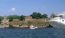 Festung Akershus von Fähre