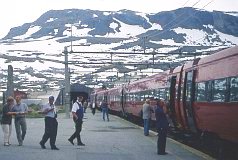 Bahnsteig Finse