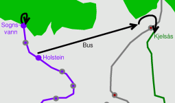 Skizze Oslo (Ausschnitt)